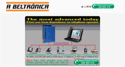 Desktop Screenshot of abeltronica.pt