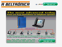 Tablet Screenshot of abeltronica.pt
